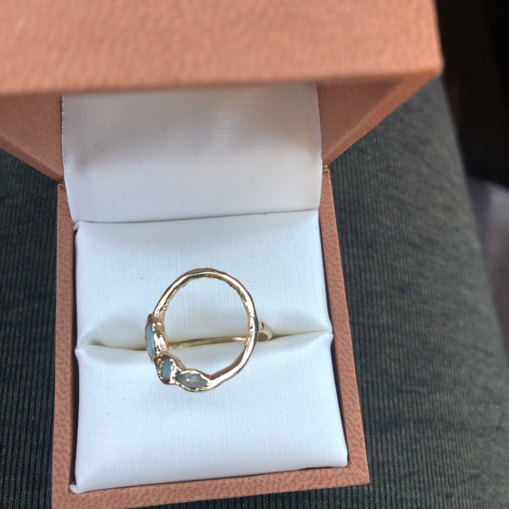 Pre-owned Misa Circle Ring 14k gold